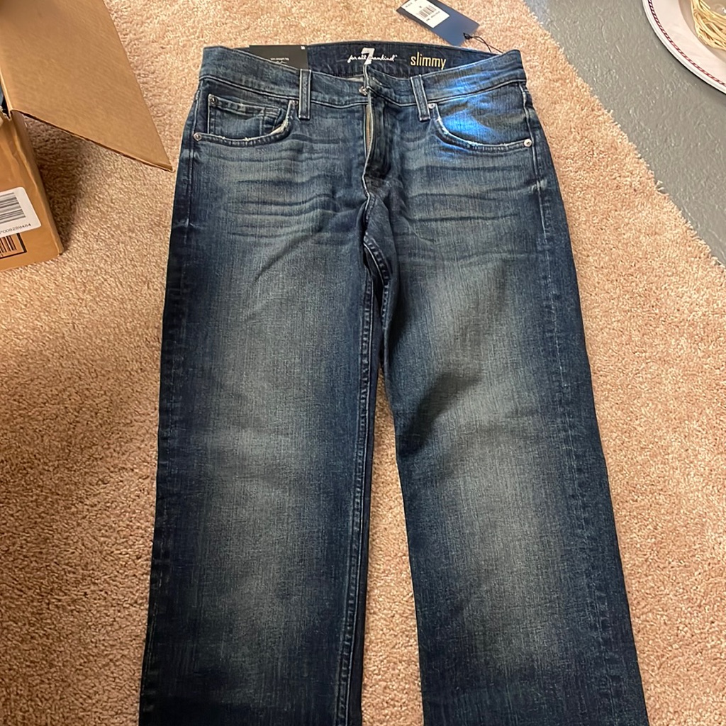 Seven For All Mankind Slimmy Brand New Jeans Size 30